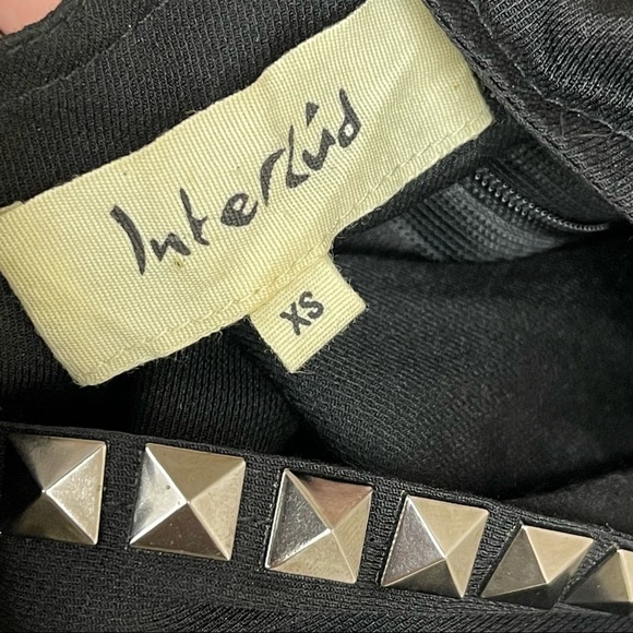 INTERLUD Black Studded‎ Sleeveless Jumpsuit - Picture 3 of 7